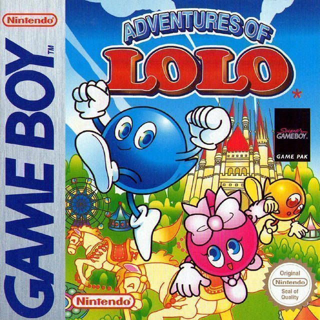 Adventures Of Lolo (USA) Gameboy GAME ROM ISO