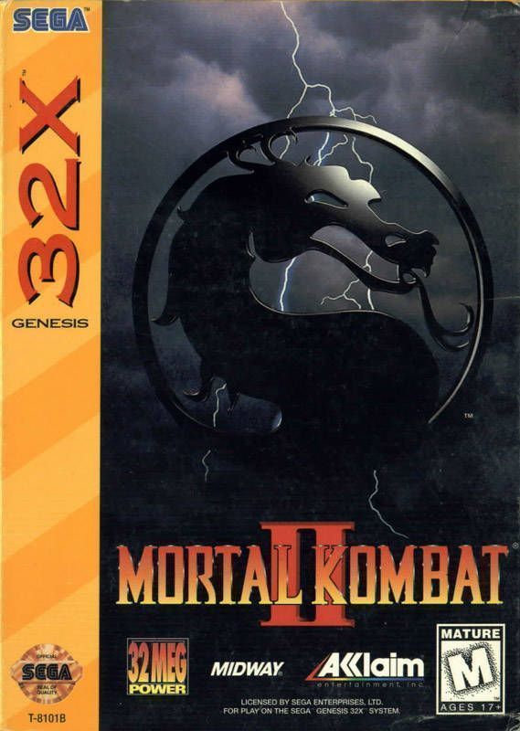 Mortal Kombat II (USA) Gameboy GAME ROM ISO