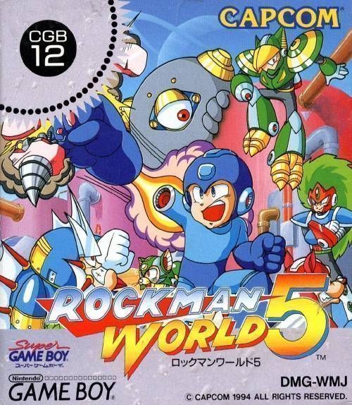 Rockman World 5 (Japan) Gameboy GAME ROM ISO