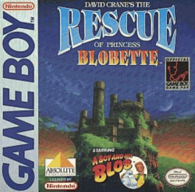 Boy And His Blob, A – The Rescue Of Princess Blobette (Europe) Gameboy GAME ROM ISO