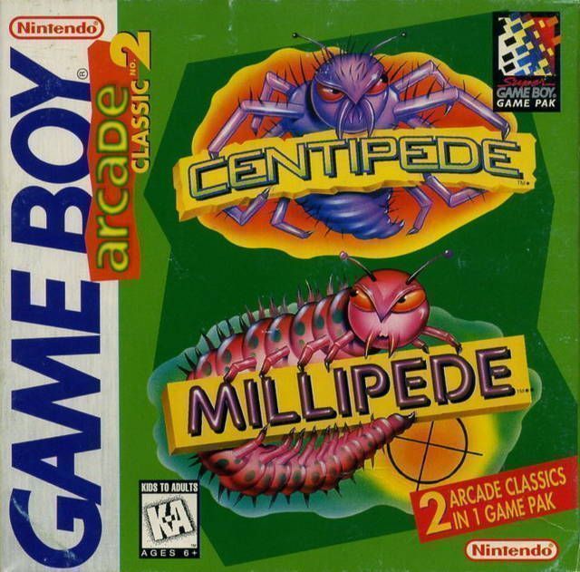 Millipede – Centipede (USA Europe) Gameboy GAME ROM ISO