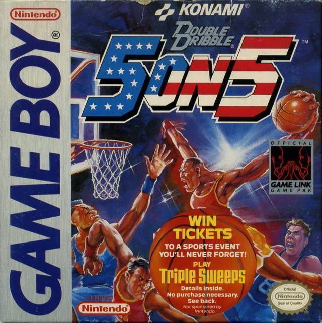 Double Dribble – 5 On 5 (USA) Gameboy GAME ROM ISO