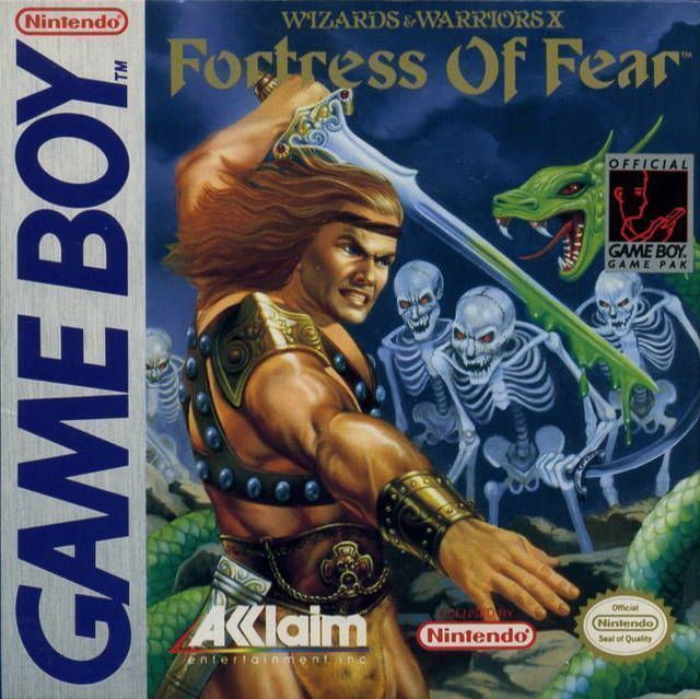 Wizards & Warriors Chapter X – The Fortress Of Fear (Europe) Gameboy GAME ROM ISO