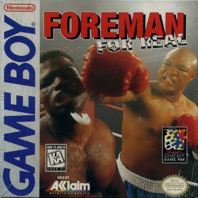 Foreman For Real (Japan) Gameboy GAME ROM ISO