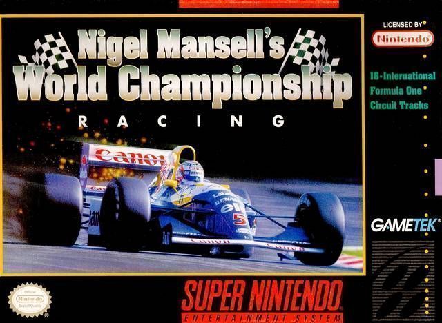 Nigel Mansell’s World Championship ’92 (USA) Gameboy GAME ROM ISO