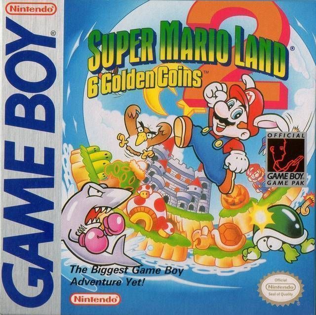 Super Mario Land 2 – 6 Golden Coins (V1.2) (USA Europe) Gameboy GAME ROM ISO