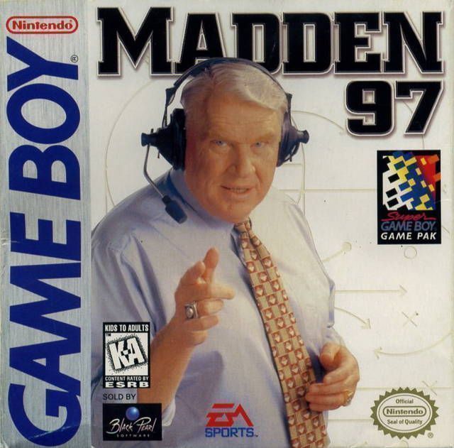 Madden ’97 (USA) Gameboy GAME ROM ISO