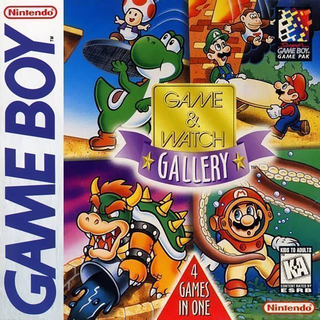 Game & Watch Gallery 2 (USA) Gameboy GAME ROM ISO