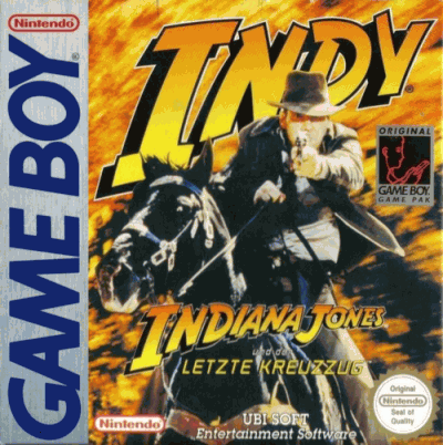 Indiana Jones And The Last Crusade (USA Europe) Gameboy GAME ROM ISO