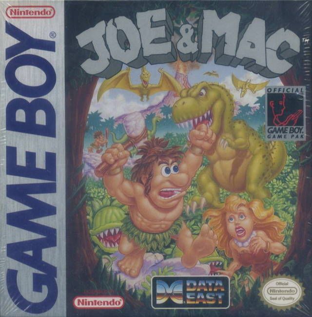 Joe & Mac (USA) Game Cover