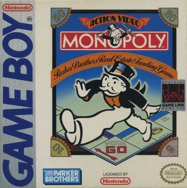 Monopoly [M] (USA) Gameboy GAME ROM ISO