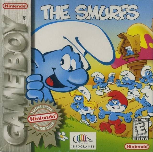 Smurfs, The (V1.1) (USA Europe) Gameboy GAME ROM ISO