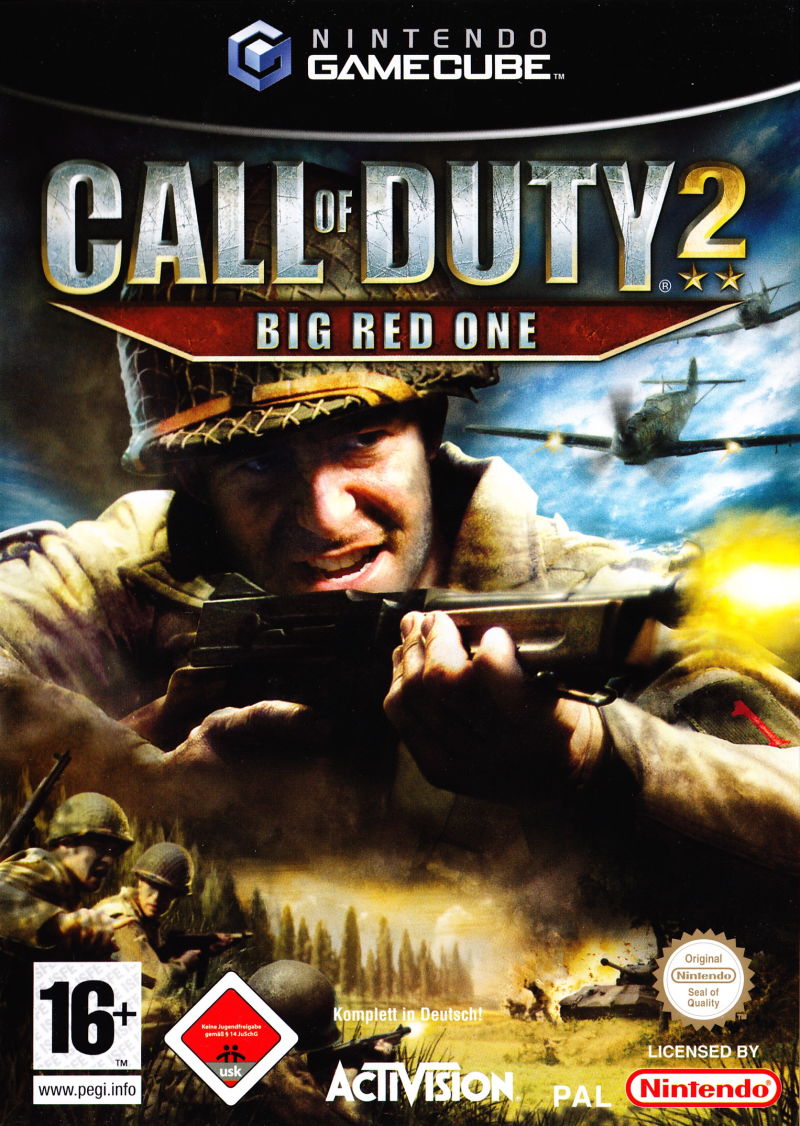 Call Of Duty 2 Big Red One (France) GameCube GAME ROM ISO