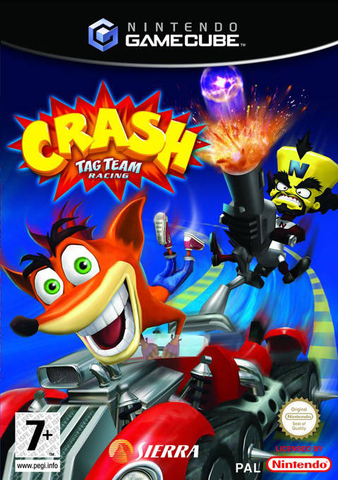 Crash Tag Team Racing (Germany) GameCube GAME ROM ISO