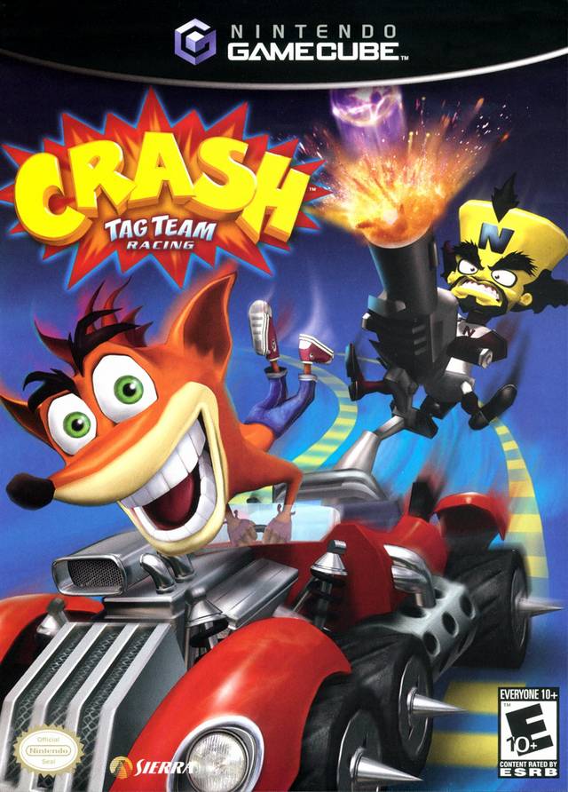 Crash Tag Team Racing (USA) GameCube GAME ROM ISO