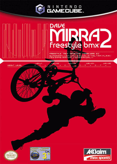 Dave Mirra Freestyle BMX 2 (Europe) GameCube GAME ROM ISO