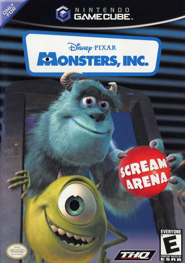 Disney Pixar Monsters Inc. Scream Arena (USA) GameCube GAME ROM ISO