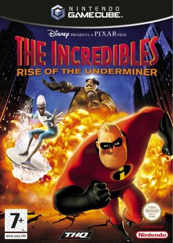 Disney Pixar The Incredibles Rise Of The Underminer (Europe) GameCube GAME ROM ISO