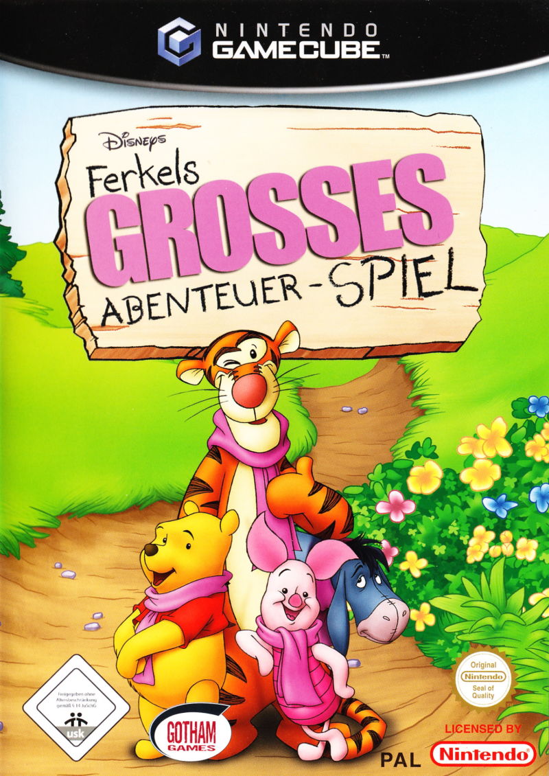 Disneys Ferkels Grosses Abenteuer Spiel (Germany) GameCube GAME ROM ISO