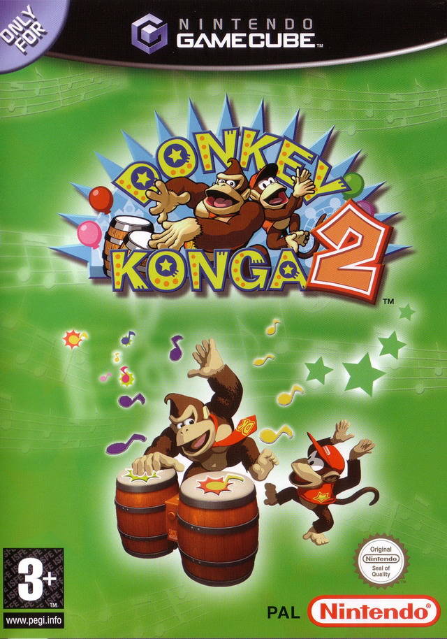 Donkey Konga 2 (Europe) GameCube GAME ROM ISO