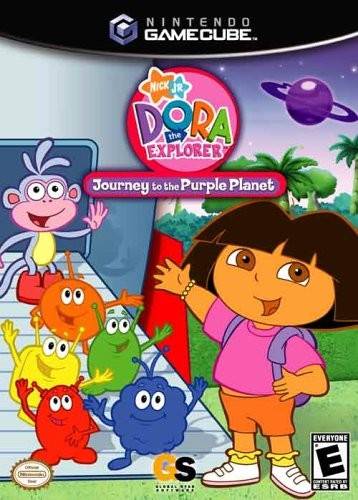 Dora The Explorer Journey To The Purple Planet (USA) GameCube GAME ROM ISO