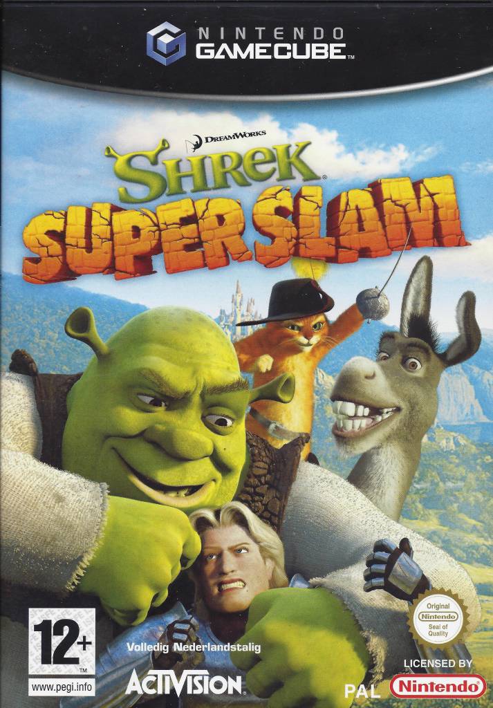 DreamWorks Shrek SuperSlam (Europe) GameCube ROM ISO