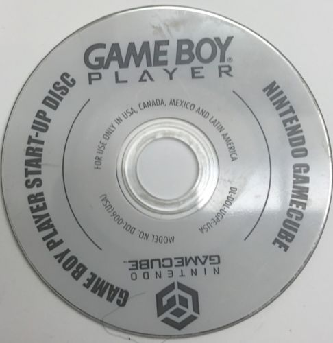 Game Boy Player Start Up Disc (USA) GameCube GAME ROM ISO