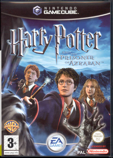 Harry Potter And The Prisoner Of Azkaban (Europe) GameCube GAME ROM ISO