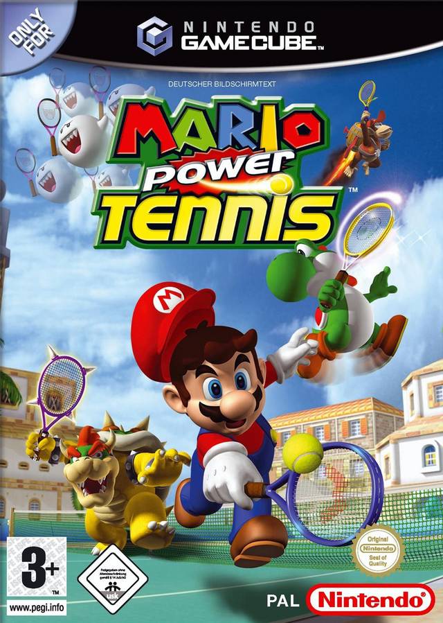 Mario Power Tennis (Europe) GameCube GAME ROM ISO