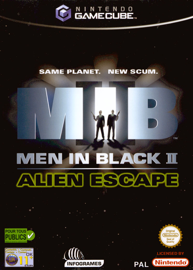 Men In Black II Alien Escape (Europe) GameCube GAME ROM ISO