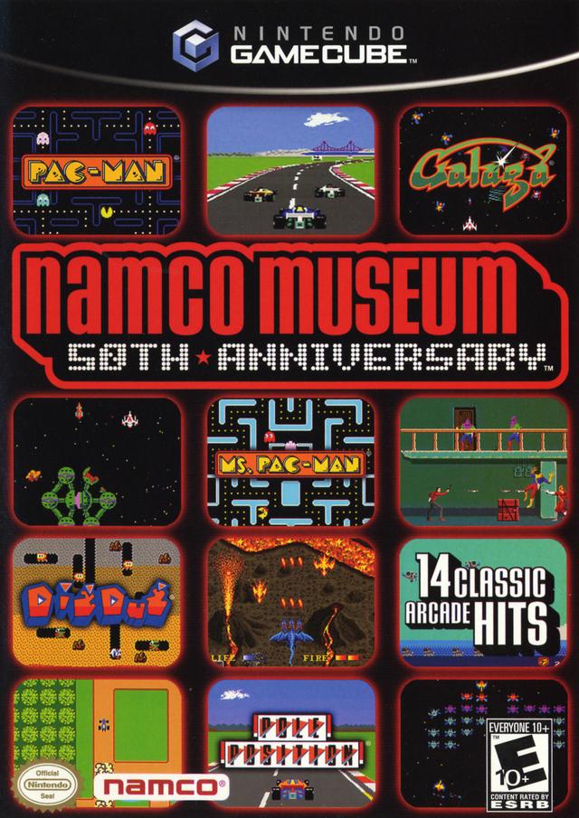 Namco Museum 50th Anniversary (USA) GameCube GAME ROM ISO