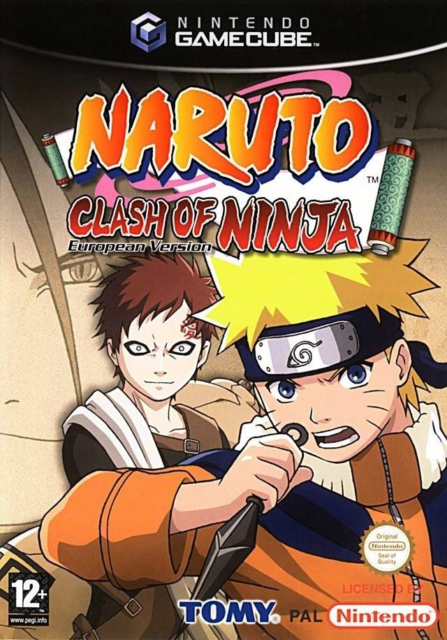 Naruto Clash Of Ninja (Europe) GameCube GAME ROM ISO