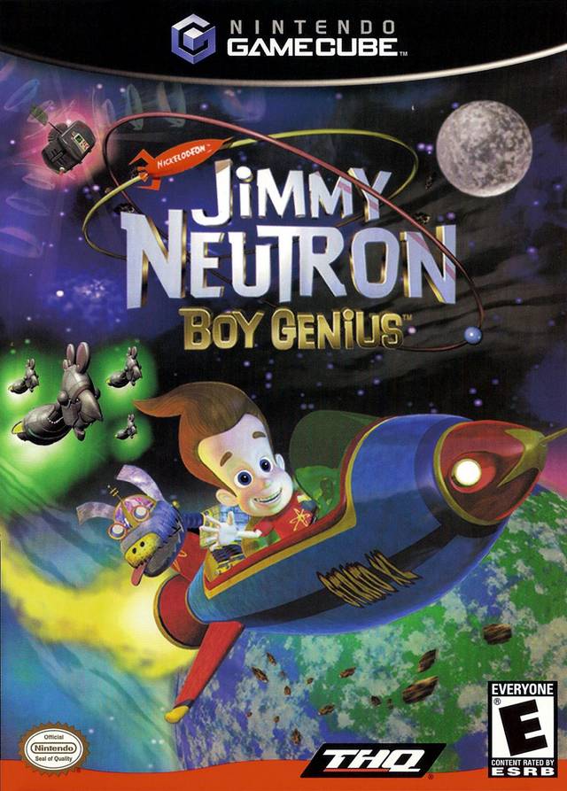 Nickelodeon Jimmy Neutron Boy Genius (Europe) GameCube GAME ROM ISO