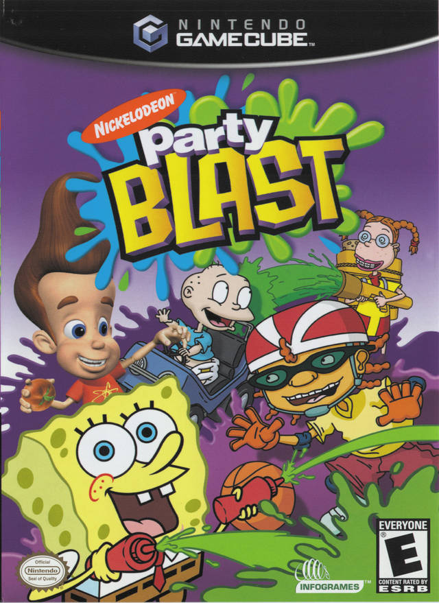 Nickelodeon Party Blast (USA) GameCube GAME ROM ISO