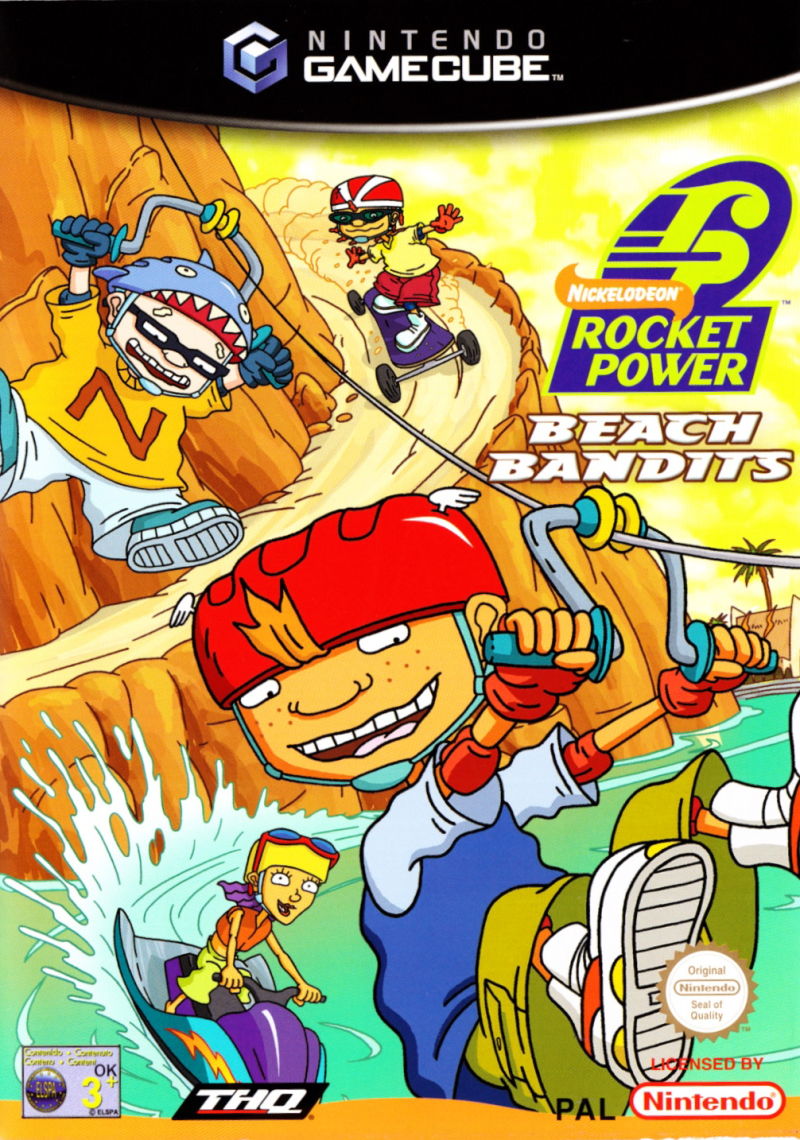 Nickelodeon Rocket Power Beach Bandits (Europe) GameCube GAME ROM ISO