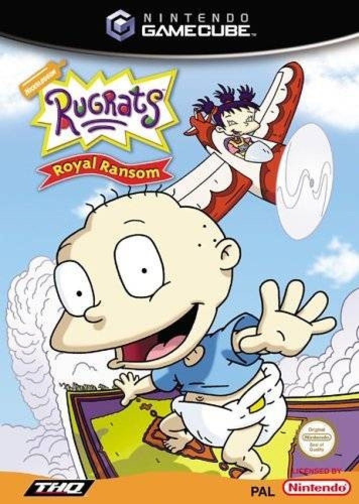 Nickelodeon Rugrats Royal Ransom (Europe) GameCube GAME ROM ISO