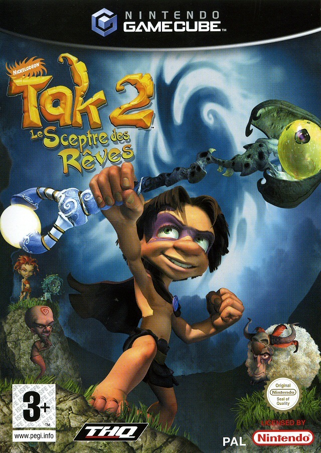 Nickelodeon Tak 2 Le Sceptre Des Reves (France) GameCube GAME ROM ISO