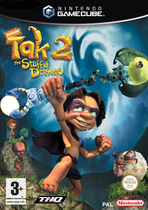 Nickelodeon Tak 2 The Staff Of Dreams (Europe) GameCube GAME ROM ISO