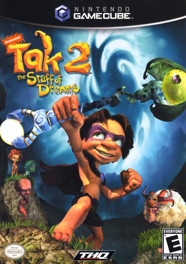 Nickelodeon Tak 2 The Staff Of Dreams (USA) GameCube GAME ROM ISO