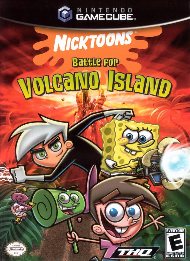 Nicktoons Battle For Volcano Island (USA) GameCube GAME ROM ISO