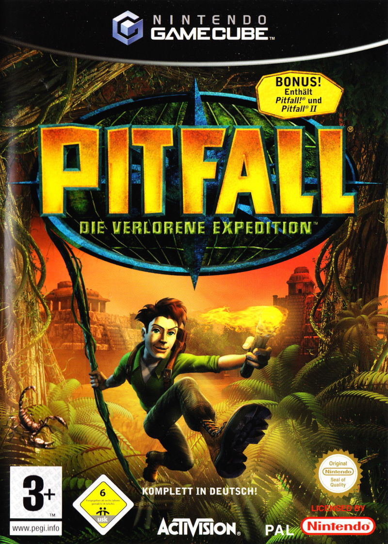 Pitfall The Lost Expedition (Germany) GameCube GAME ROM ISO