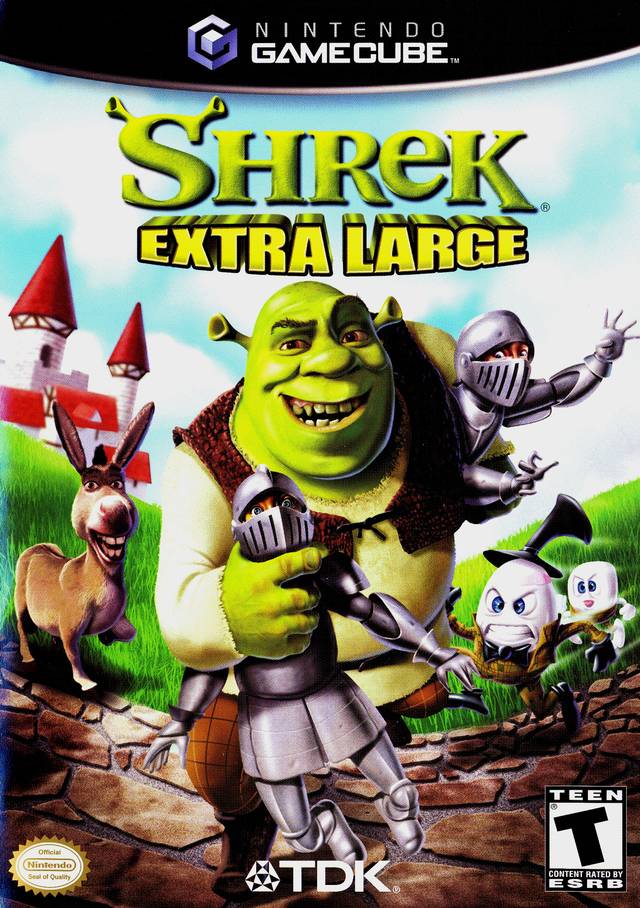 Shrek Extra Large (USA) GameCube GAME ROM ISO