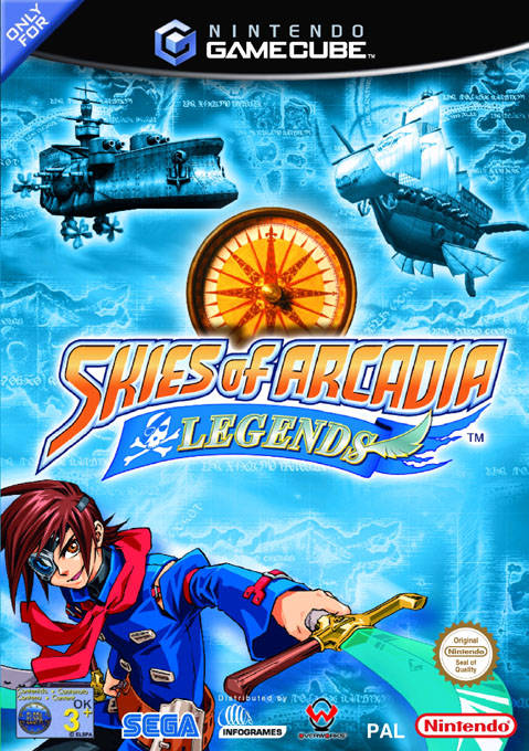 Skies Of Arcadia Legends (Europe) GameCube GAME ROM ISO