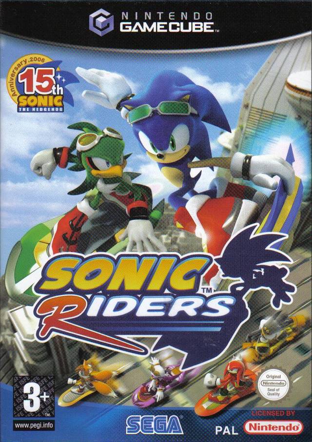 Sonic Riders (Europe) GameCube GAME ROM ISO