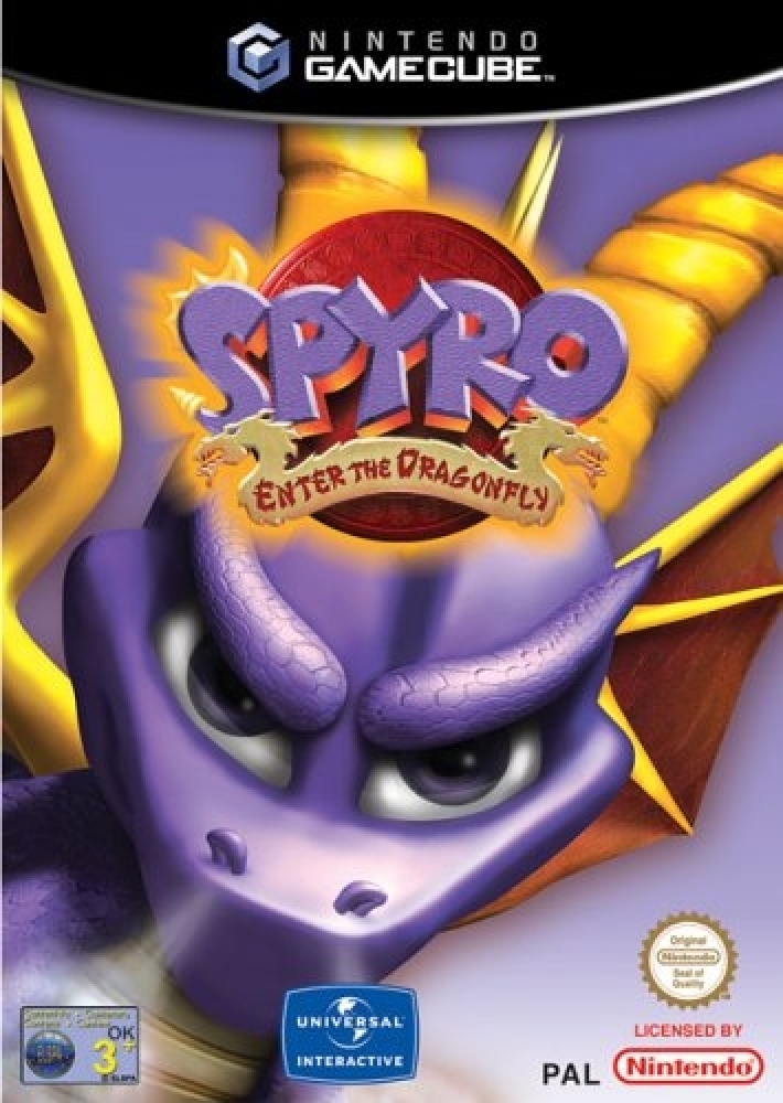 Spyro Enter The Dragonfly (Europe) GameCube GAME ROM ISO