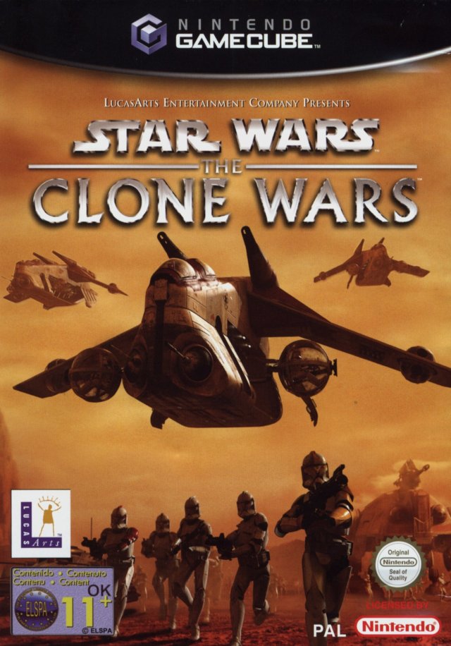 Star Wars The Clone Wars (Germany) GameCube GAME ROM ISO