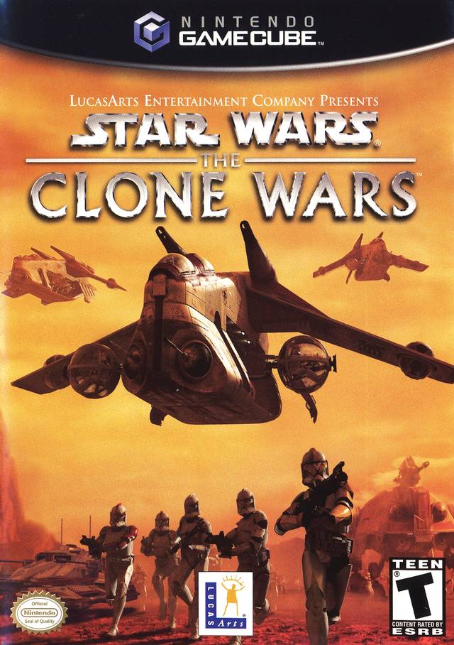 Star Wars The Clone Wars (USA) GameCube GAME ROM ISO