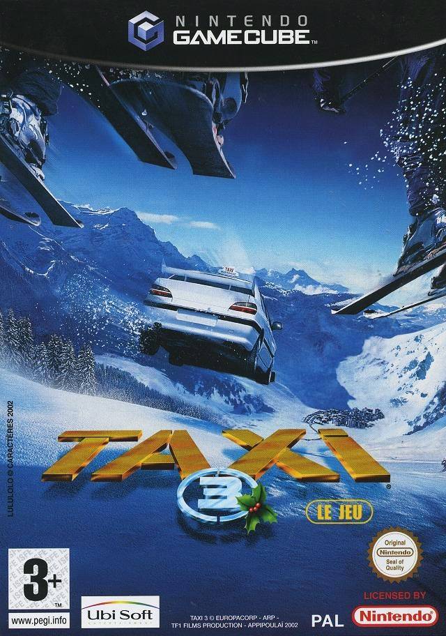 Taxi 3 Le Jeu (France) GameCube GAME ROM ISO