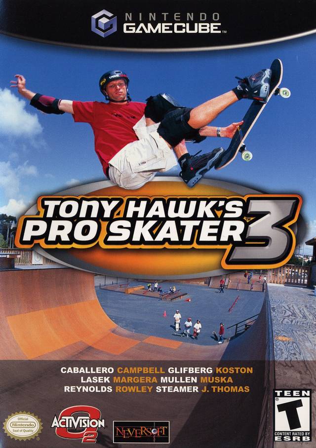 Tony Hawk’s Pro Skater 3 (USA) GameCube GAME ROM ISO