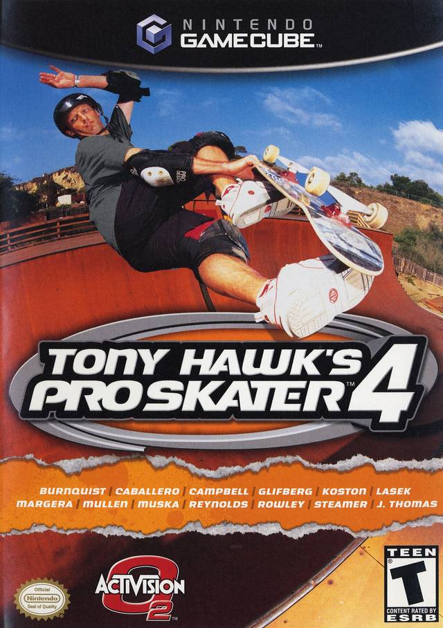 Tony Hawk’s Pro Skater 4 (USA) GameCube GAME ROM ISO